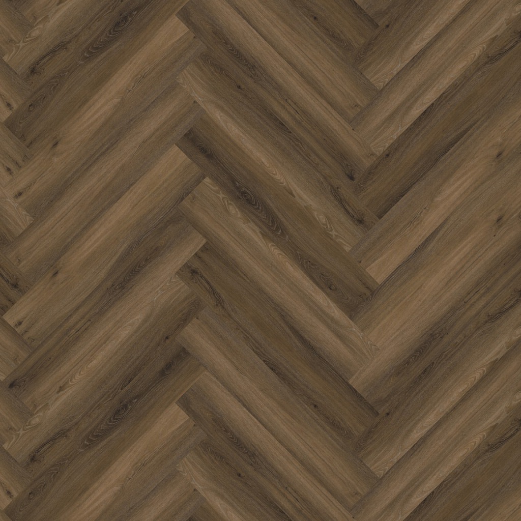 P605 visgraat click SRC warm brown
