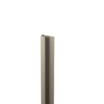 Start- en eindprofiel rvs pvc wand