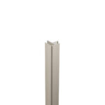 Binnen- en buitenhoekprofiel rvs pvc wand