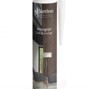 Silentlines montagekit zwart