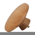 Lattenwand accessoire houten knop licht eiken