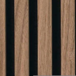 Silentlines lattenwand tegel walnoot