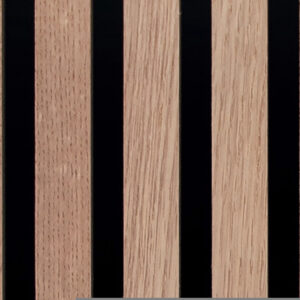 Silentlines lattenwand licht eiken