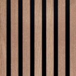 Silentlines lattenwand licht eiken