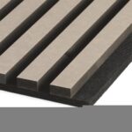 Silentlines lattenwand taupe