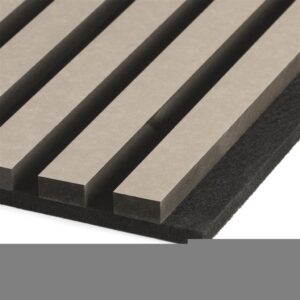 Silentlines lattenwand taupe