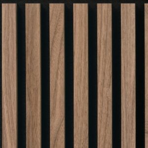 Silentlines lattenwand tegel walnoot